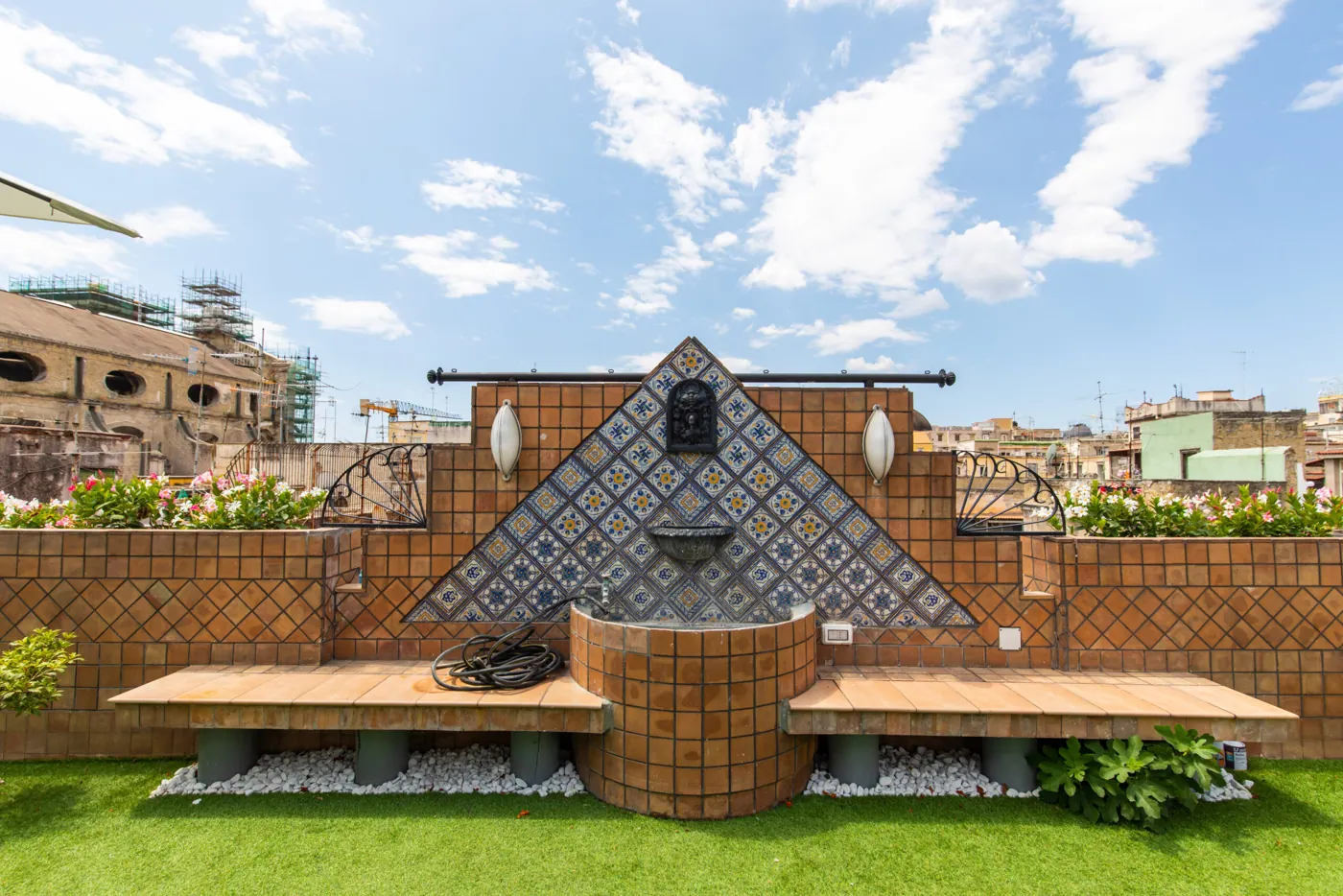 Le Dome 35 — Dettaglio del terrazzo